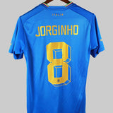Italy 2022-23 Jorginho Short Sleeve Home Kit (M)