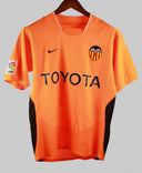 Valencia 2003-04 Aimar Home Kit  (M)