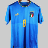 Italy 2022-23 Jorginho Short Sleeve Home Kit (M)