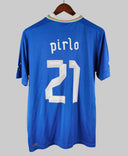 Italy 2011-12 Pirlo Short Sleeve Home Kit (XL)