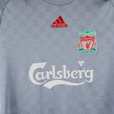 Liverpool 2008-09 Gerrard Short Sleeve Away Kit (M)