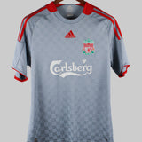 Liverpool 2008-09 Gerrard Short Sleeve Away Kit (M)
