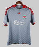Liverpool 2008-09 Gerrard Short Sleeve Away Kit (M)