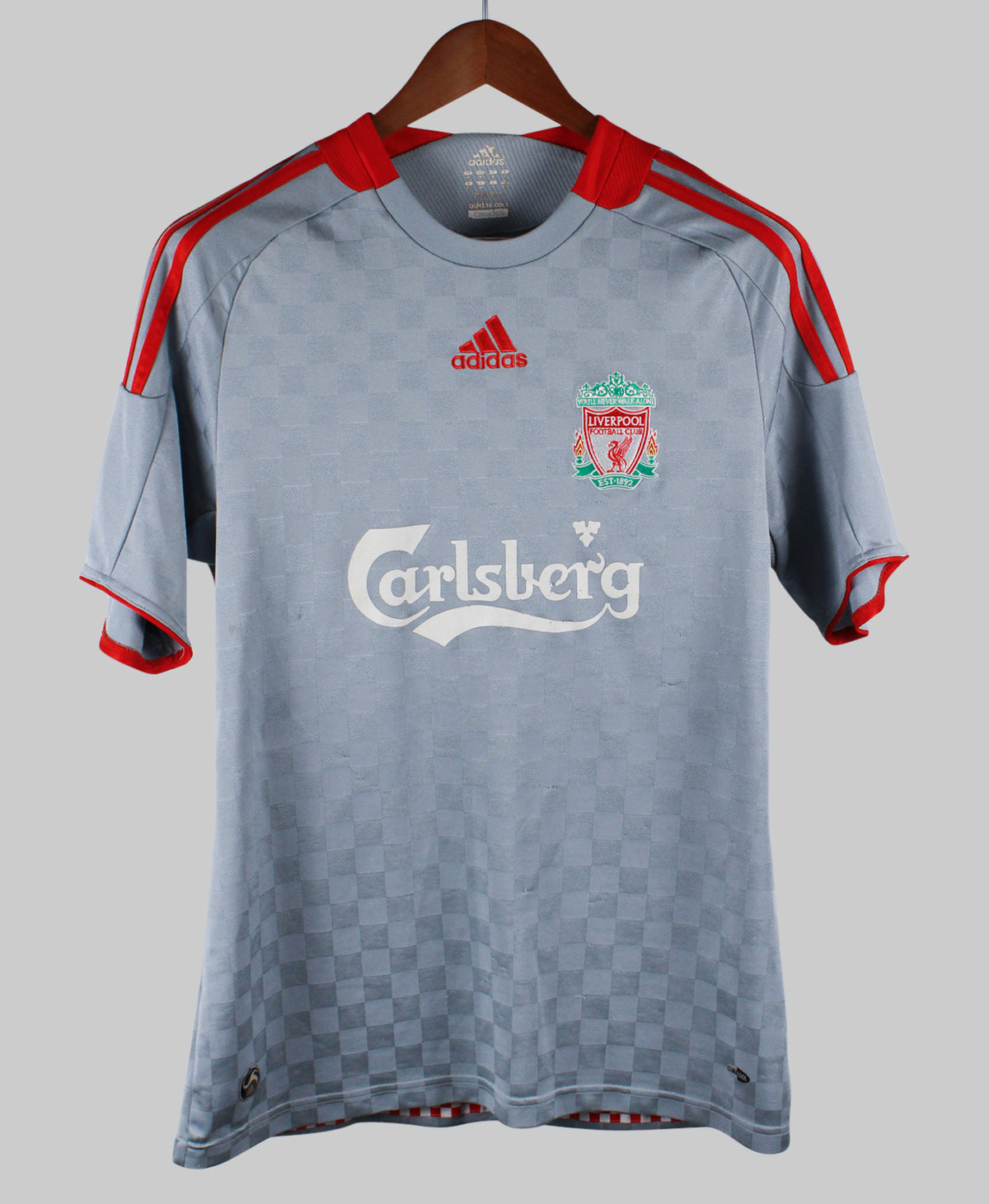 Liverpool 2008-09 Gerrard Short Sleeve Away Kit (M)