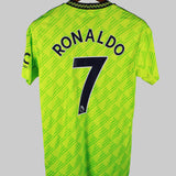 Manchester United 2020-21 Ronaldo Short Sleeve Away Kit (S)