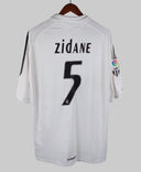 Real Madrid 2005-06 Zidane Short Sleeve Home Kit (XL)