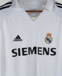 Real Madrid 2005-06 Zidane Short Sleeve Home Kit (XL)