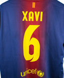 Barcelona 2012-13 Xavi Home Kit (XL)