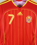 Spain 2006-07 Raul Short Sleeve Home Kit (S)
