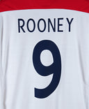 England 2003-04 Rooney Short Sleeve Home Kit (L)