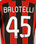 AC Milan 2012-13 Balotelli Short Sleeve Home Kit (S)