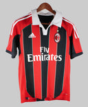 AC Milan 2012-13 Balotelli Short Sleeve Home Kit (S)