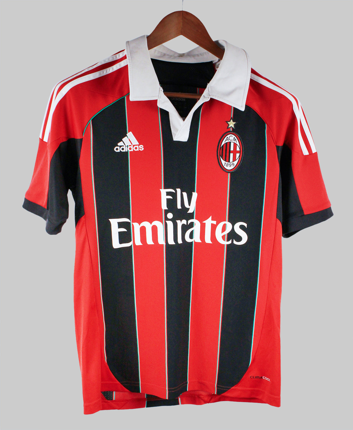 AC Milan 2012-13 Balotelli Short Sleeve Home Kit (S)