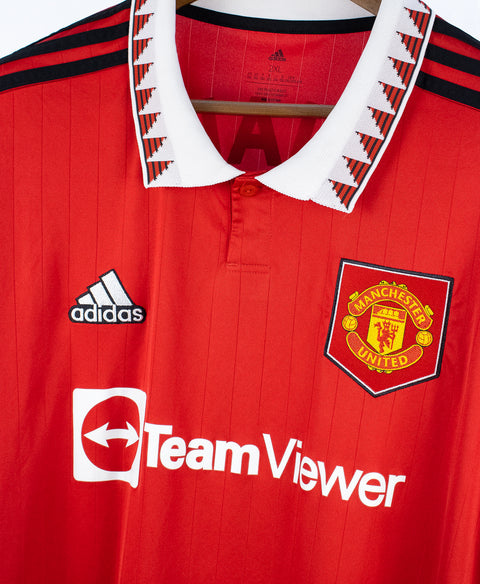 Manchester United 2022-23 Ronaldo Home Kit (2XL)