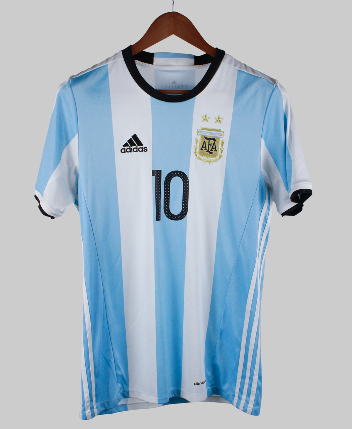 Argentina 2015-16 Messi Short Sleeve Home Kit (M)