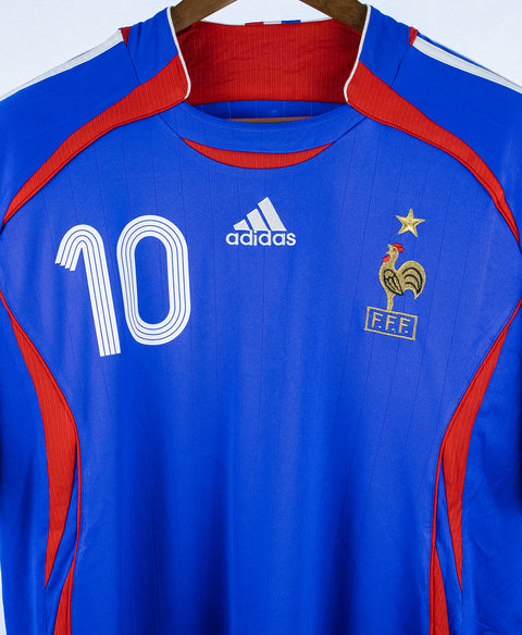 France 2006 Zidane Home Kit (L)