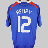 France 2007-08 Henry Short Sleeve Home Kit (M)