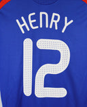 France 2007-08 Henry Short Sleeve Home Kit (M)