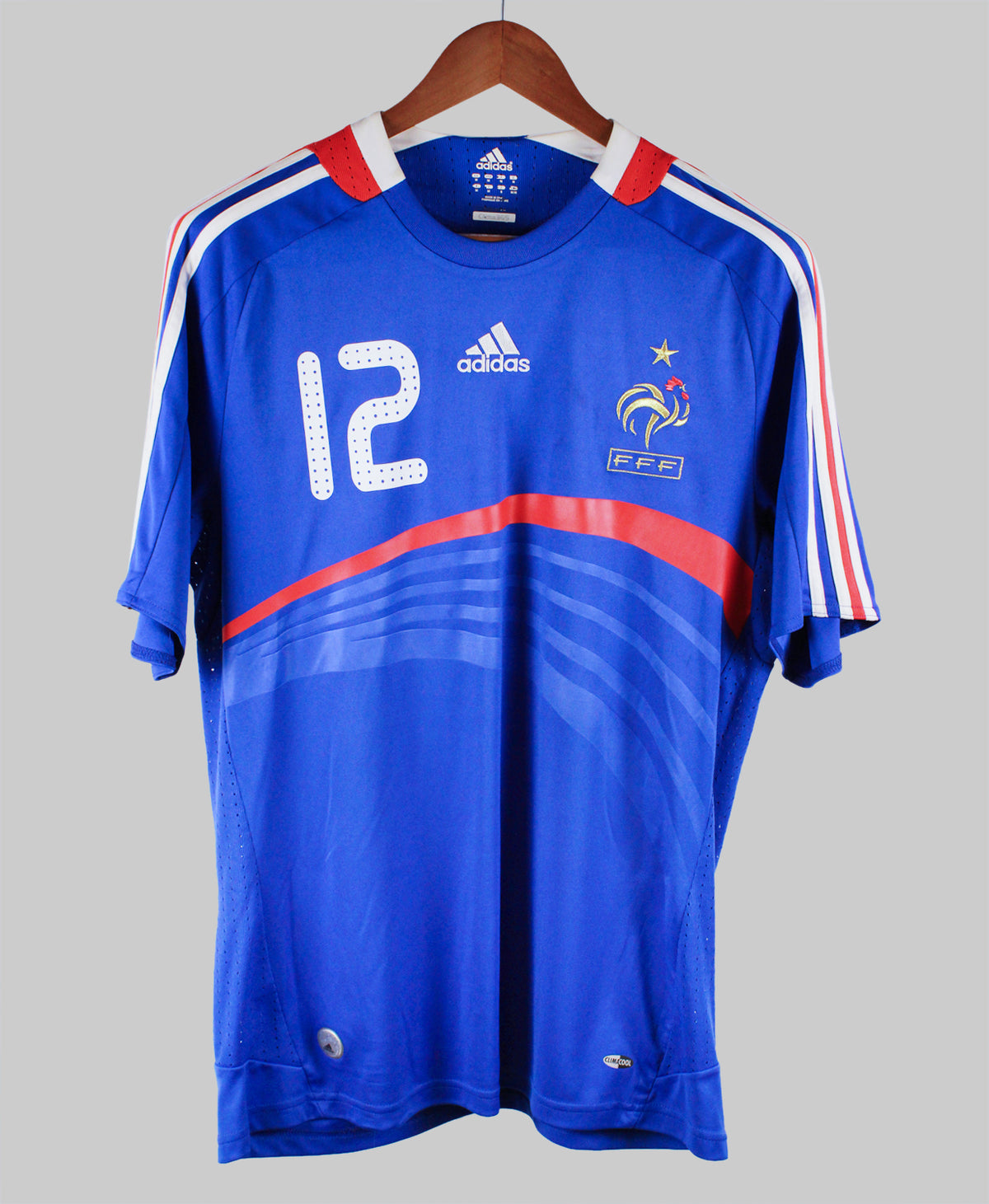 France 2007-08 Henry Short Sleeve Home Kit (M)