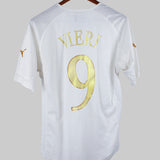 Italy 2004-05 Vieri Short Sleeve Away Kit (L)