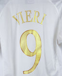 Italy 2004-05 Vieri Short Sleeve Away Kit (L)