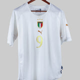 Italy 2004-05 Vieri Short Sleeve Away Kit (L)