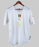 Italy 2004-05 Vieri Short Sleeve Away Kit (L)