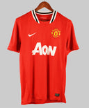 Manchester United 2011-12 Chicharito Short Sleeve Home Kit (M)