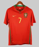 Portugal 2008-09 Ronaldo Short Sleeve Home Kit (M)