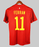 Spain 2019-20 Ferran Short Sleeve Home Kit (M)