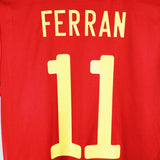 Spain 2019-20 Ferran Short Sleeve Home Kit (M)