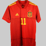 Spain 2019-20 Ferran Short Sleeve Home Kit (M)