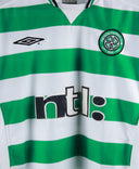 Celtic 2002-03 Larsson Home Kit  (M)