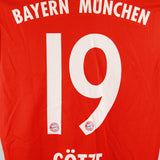 Bayern Munich 2015-16 Gotze Home Kit  (M)