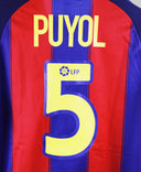 Barcelona 2003-04 Puyol Home Kit  (L)