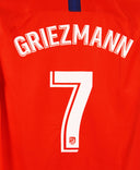 Atletico Madrid 2018-19 Griezmann Home Kit (L)