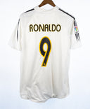 Real Madrid 2004-05 Ronaldo Player Issue Home Kit (L)