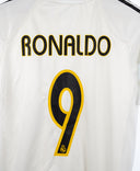 Real Madrid 2004-05 Ronaldo Player Issue Home Kit (L)