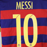 Barcelona 2015-16 Messi Home Kit (S)