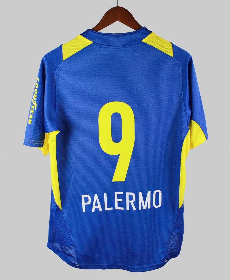 Boca Juniors 2005-06 Palermo home vintage football shirt, size L.