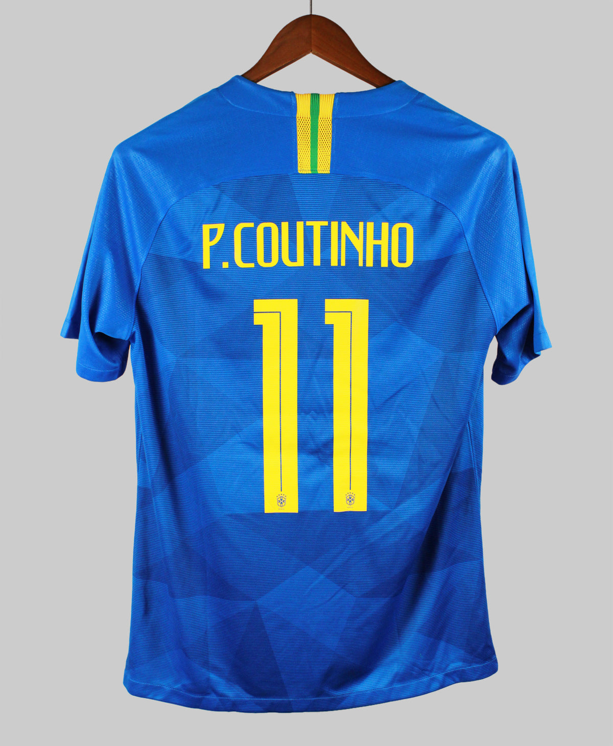 Brazil 2018-19 P. Coutinho Away Kit (M)