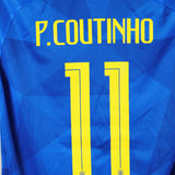 Brazil 2018-19 P. Coutinho Away Kit (M)