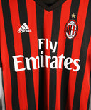 AC Milan 2016-17 Honda Home Kit  (L)
