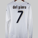 Italy 2006-07 Del Piero Long Sleeve Away Kit (XL)