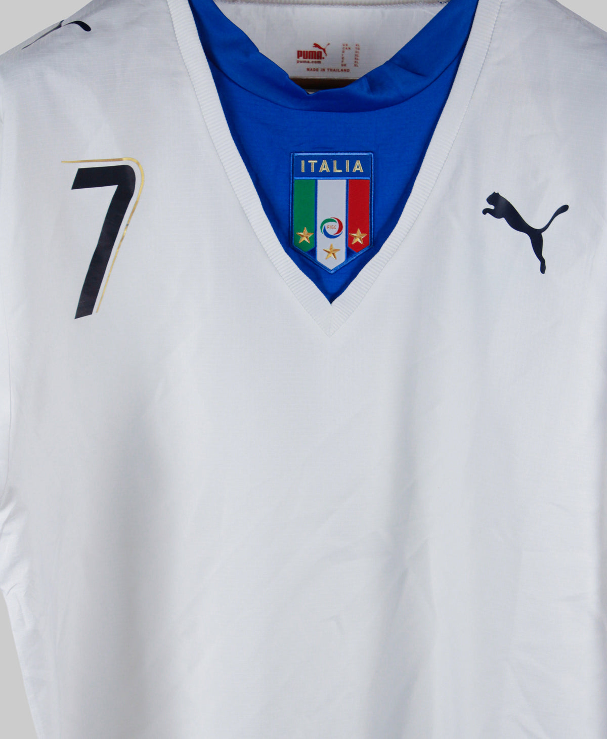 Italy 2006-07 Del Piero Long Sleeve Away Kit (XL)
