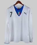 Italy 2006-07 Del Piero Long Sleeve Away Kit (XL)