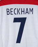 England 2004-05 Beckham Short Sleeve Home Kit (M)