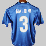Italy 1998-99 Maldini Home Kit (YL)
