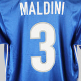 Italy 1998-99 Maldini Home Kit (YL)