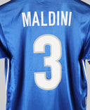 Italy 1998-99 Maldini Home Kit (YL)